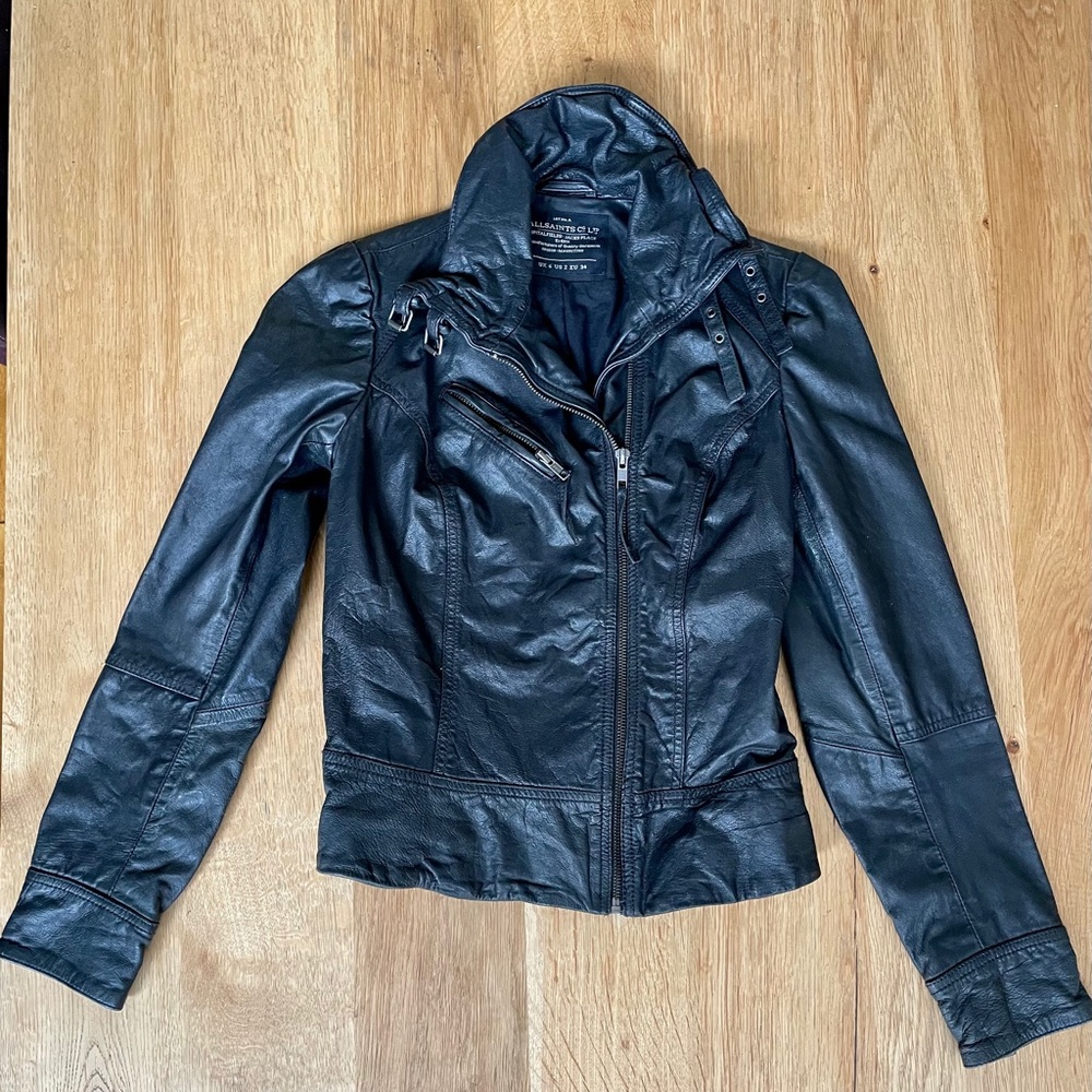 ALL SAINTS LEATHER JACKET